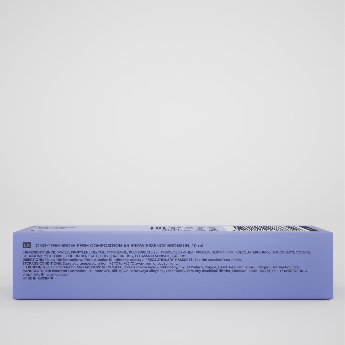 BRONSUN - Brow Perm / Brow Lamination - #3 Brow Essence - 10 ml