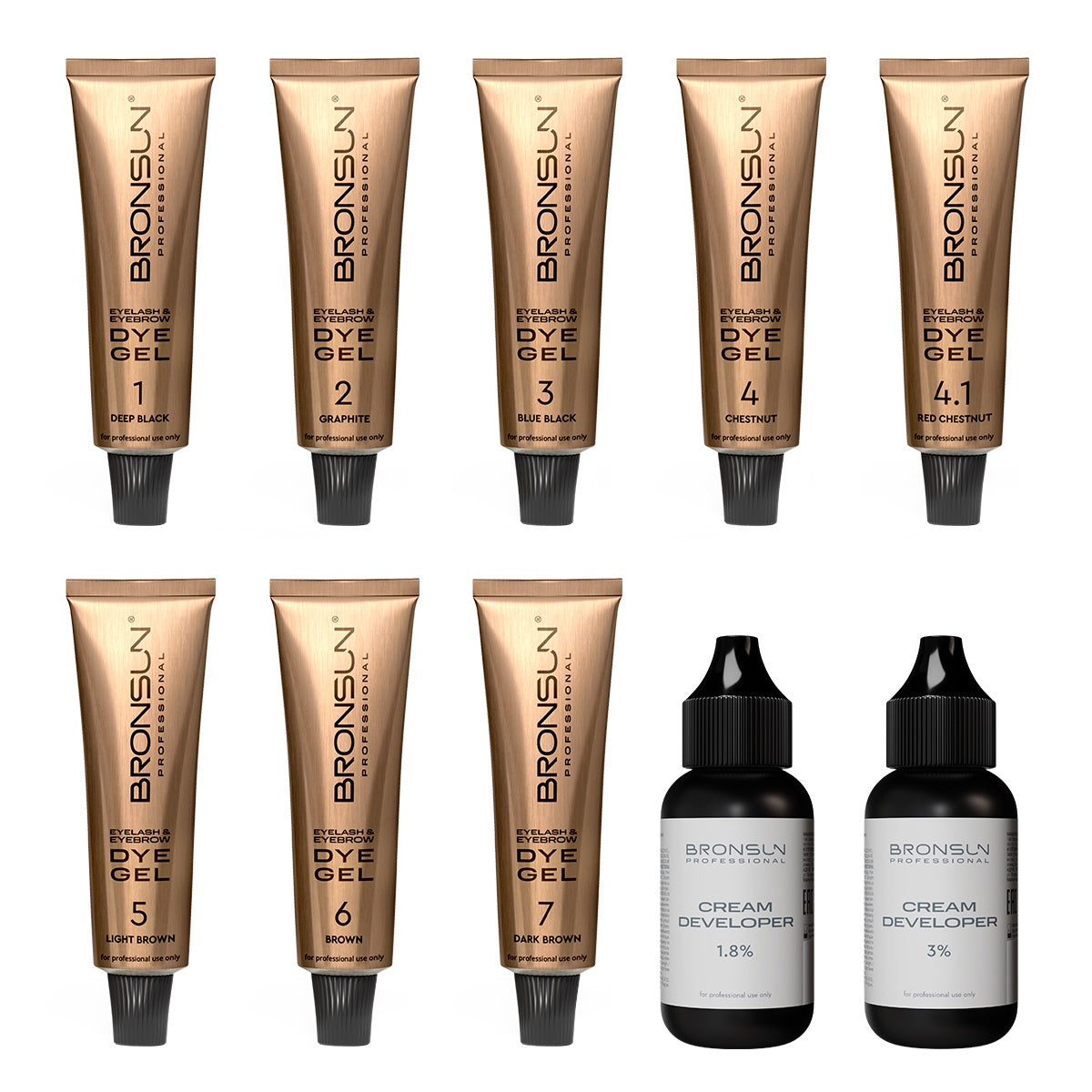 New Design Bronsun Hybrid Gel Dye Kit