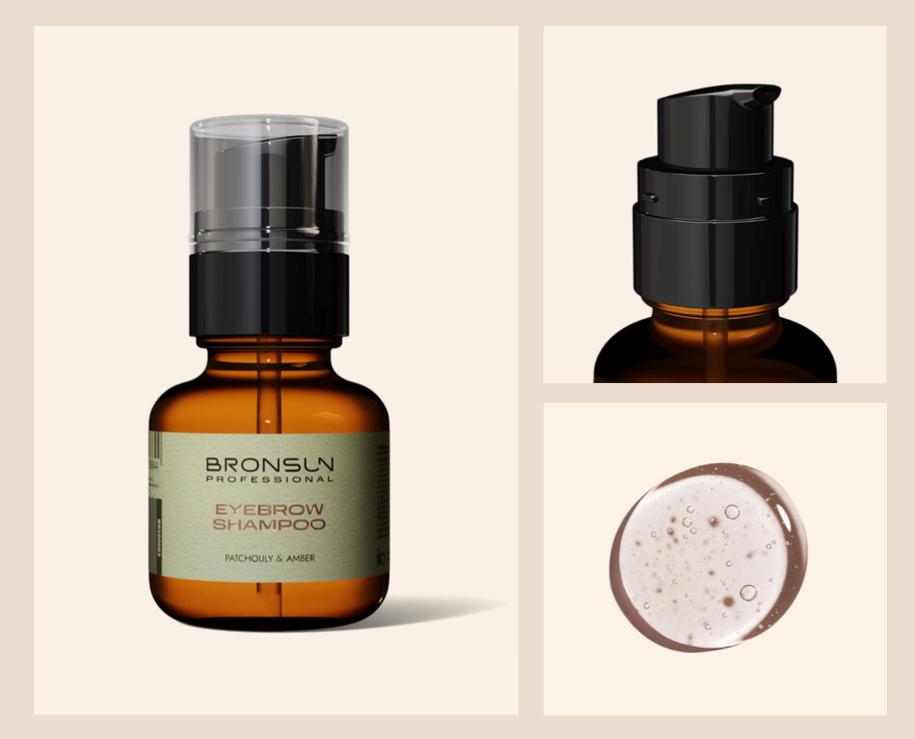 BRONSUN Eyebrow Shampoo - Patchouly & Amber - 50 ml