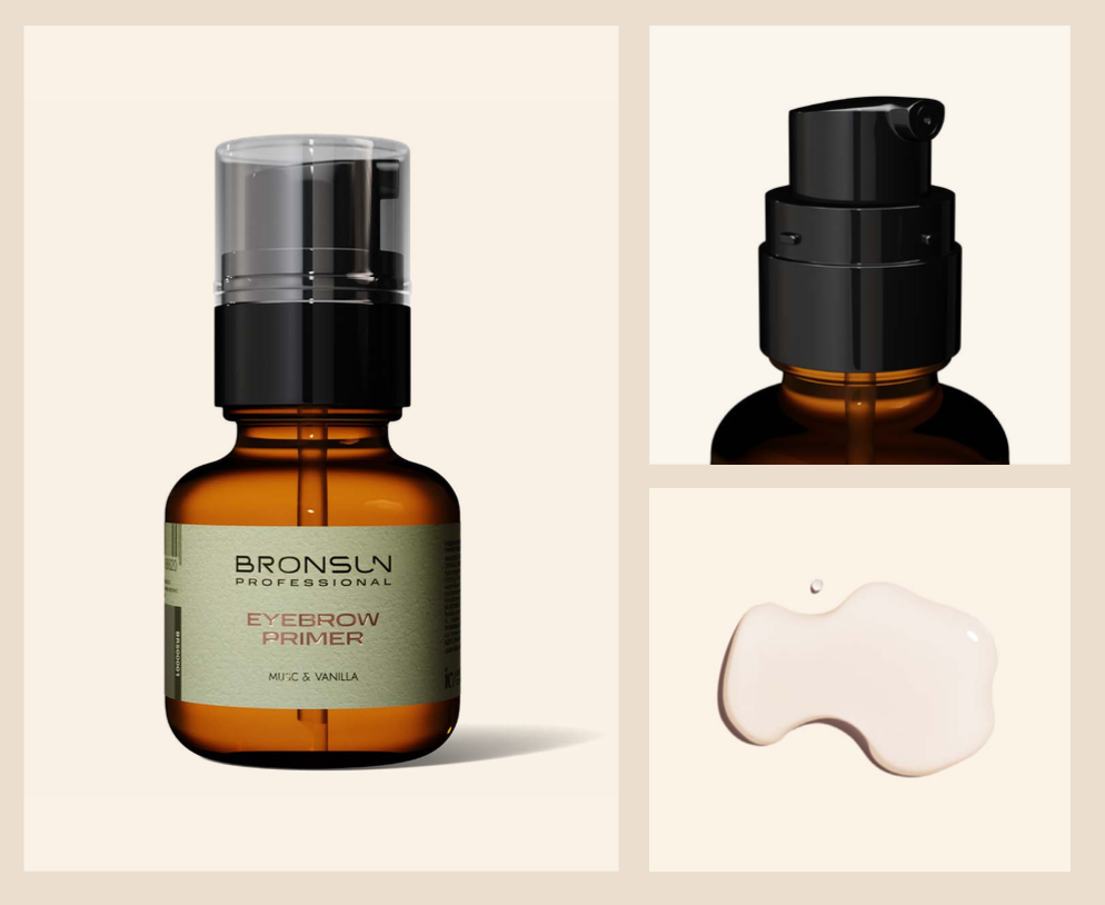BRONSUN Eyebrow Primer - Musc & Vanilla - 50 ml