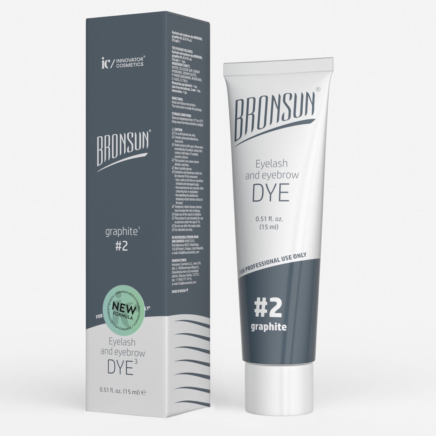 BRONSUN Hybrid Brow and Lash Dye - 15 ml